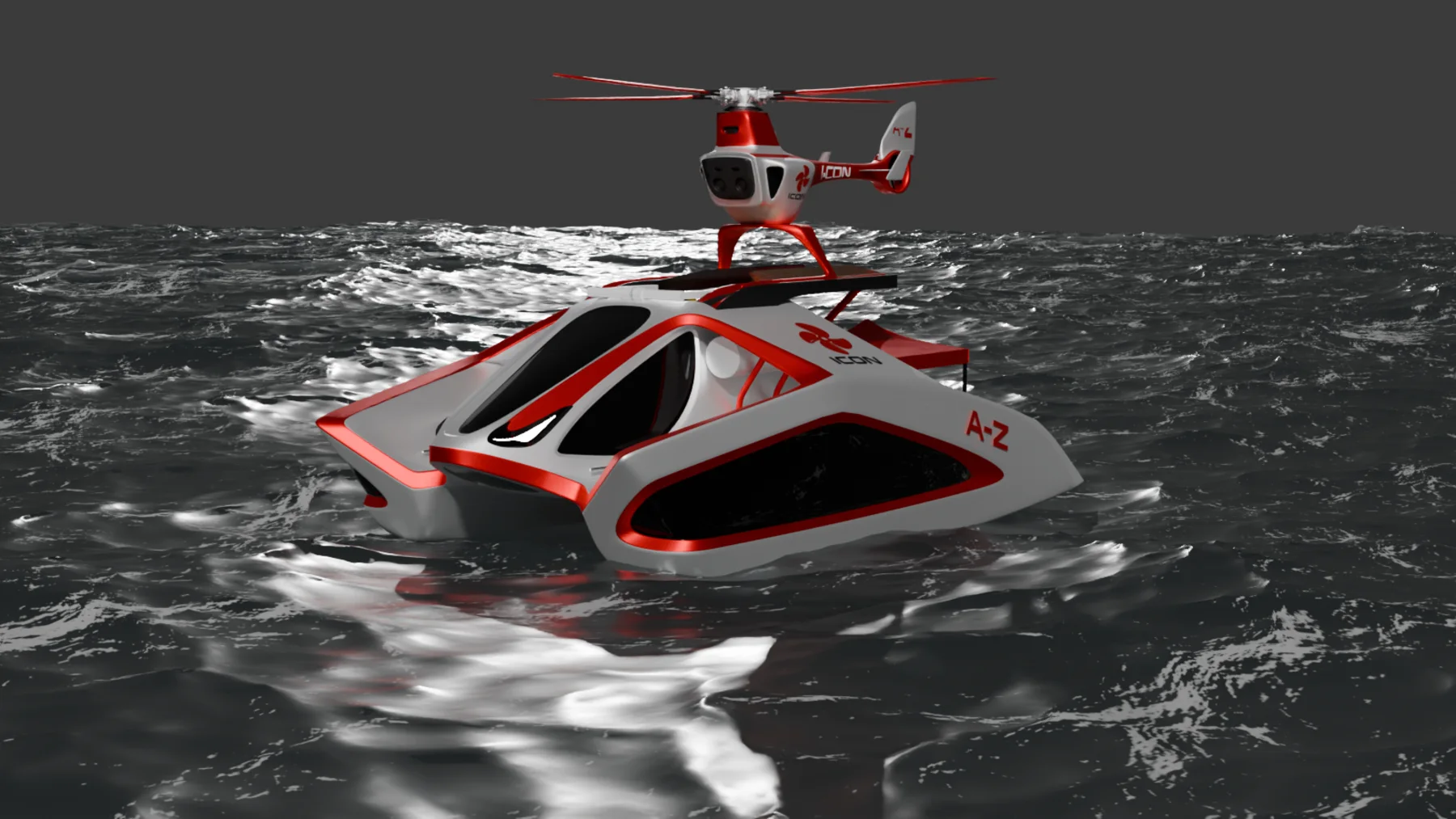 Icon A-Z — bow three-quarter
