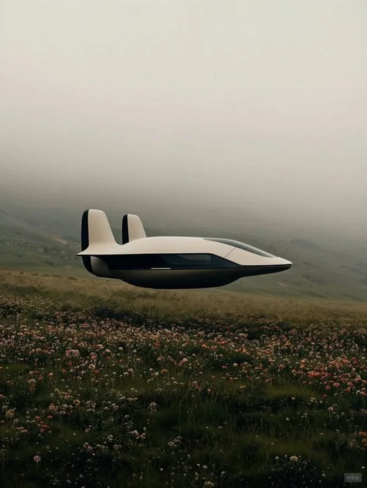 Pod in landscape